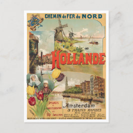 Holland vintage resor vycard vykort