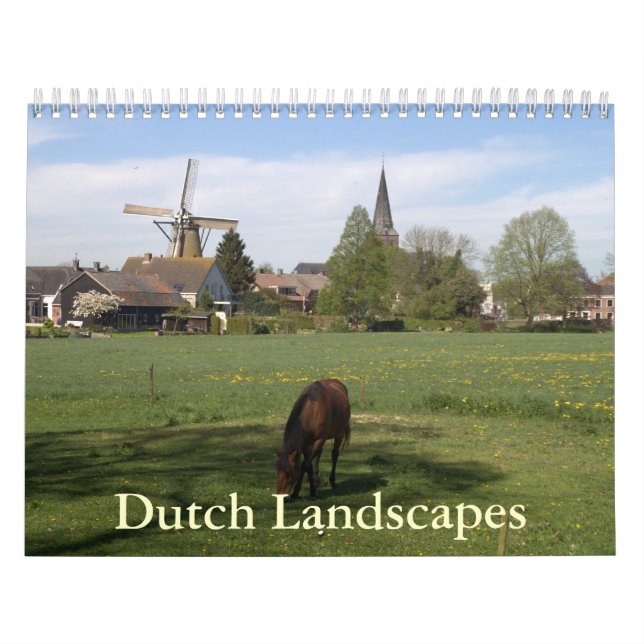 Holländare landskap kalender (Omslag)