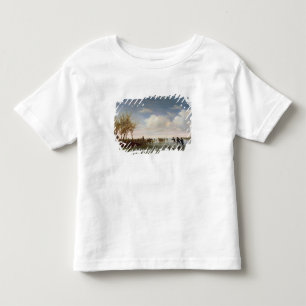 Holländare landskap med skater tee