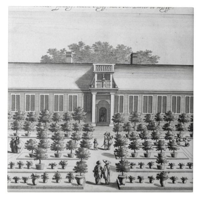 Holländareträdgård, från "De Nederlandze Kakelplatta (Framsidan)