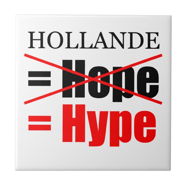 Hollande inte Hope = Hype!!!!!!!!!!!!!!!!!!!!!!!!! Kakelplatta (Framsidan)