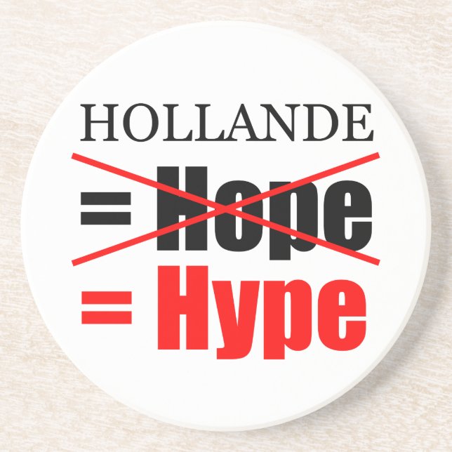 Hollande inte Hope = Hype!!!!!!!!!!!!!!!!!!!!!!!!! Underlägg Sandsten (Framsidan)
