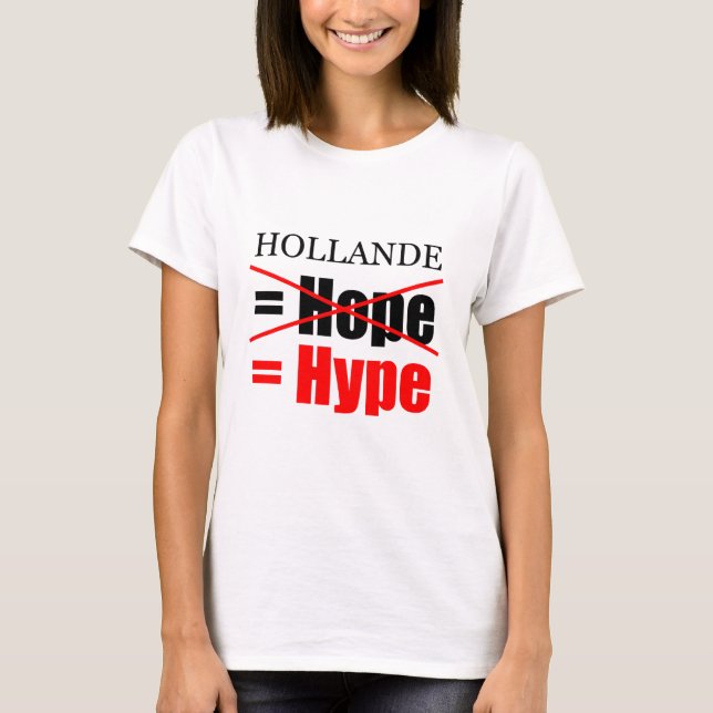 Hollande Not Hope = Hype - W Tee (Framsida)