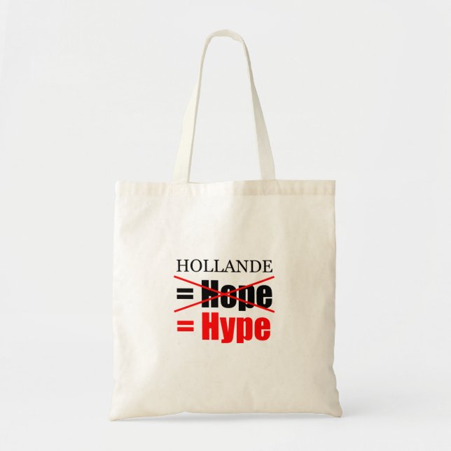 Hollande Not Hope men Hype Tote Bag Tygkasse (Framsidan)