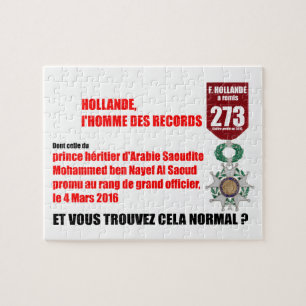 Hollande Record Legions d'Honneur - Puzzle Pussel