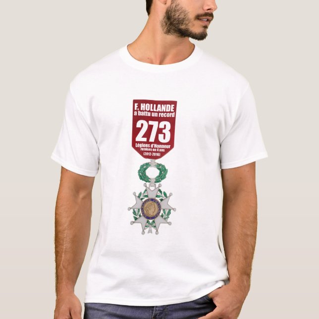 Hollande Record Legions d'Honneur T Shirt (Framsida)
