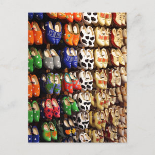 Hollands Colorful Dutch Clogs, Vykort