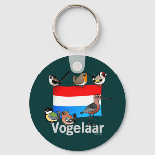 Holländsk Birder: Vogelaar Nyckelring