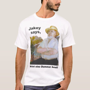 Holländsk design "för Jakey något att säga" PA T-shirt