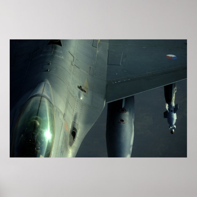Holländsk falk för stridighet F-16 Poster (Framsidan)