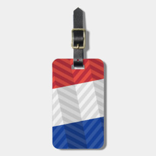 Holländsk flagga bagagebricka