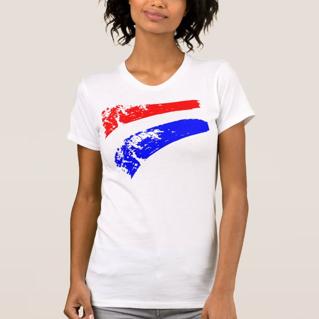 Holländsk flagga tee shirt (Framsida)
