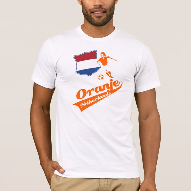 Holländsk fotboll tee shirt (Framsida)