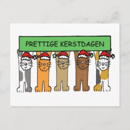 Holländsk god jul, Prettige Kerstdagen. Helg Vykort
