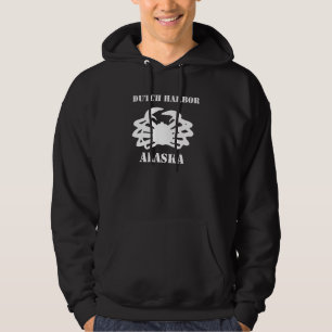 Holländsk hamn Alaska: KrabbafiskareHoodies Hoodie