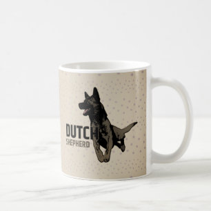 Holländsk herdehund kaffemugg