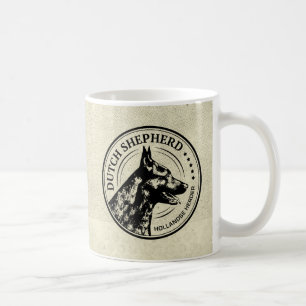 Holländsk herdehund kaffemugg