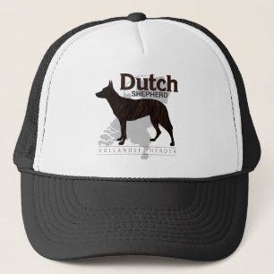 Holländsk herdehund truckerkeps