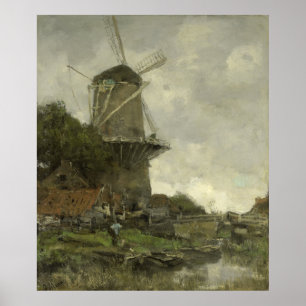 Holländsk kvarn, Jacob Maris Poster