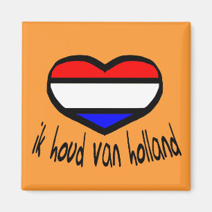 Holländsk kylmagnet magnet