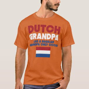 Holländsk morfarnågot liknande en kylare för t shirt