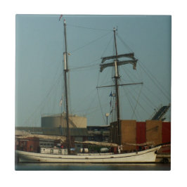 Holländsk Schooner i danskahamn Kakelplatta