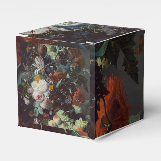 Holländsk stillebenmålning presentbox presentaskar (Framsidan Sidan)