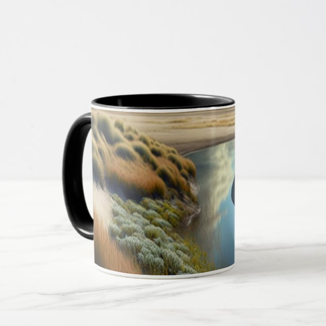 Holländska kustdyner mugg (Framsida vänster)