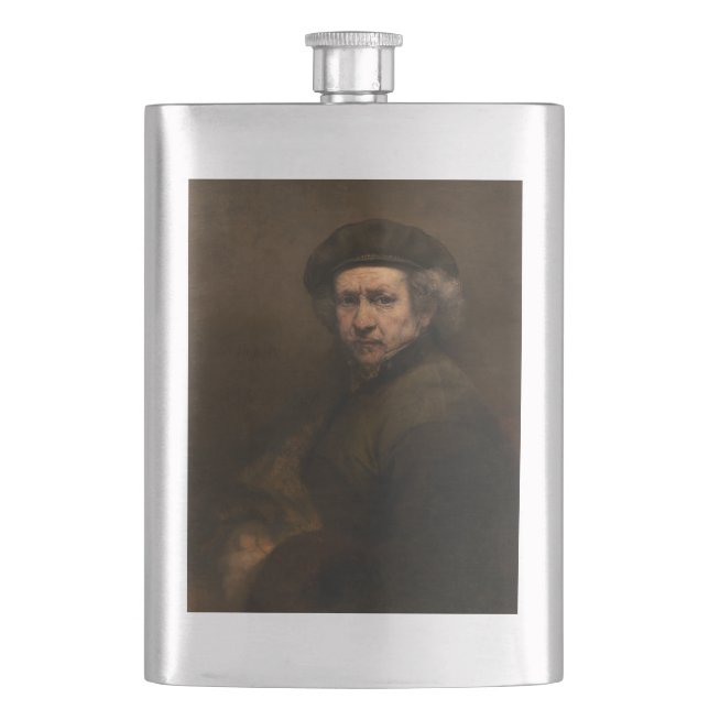 Holländska målaren Rembrandt Guldålderns mästare k Fickplunta (Framsidan)