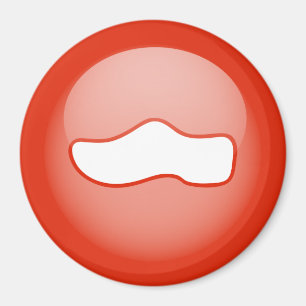 Holländska trä skor magnet