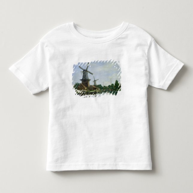 Holländska Windmills, 1884 Tee (Framsida)