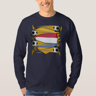 Holländskt stam- skyddar manar långärmadskjortan tee shirt