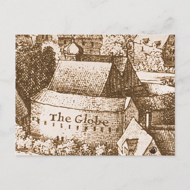 Hollars Globe-teater Vykort (Framsida)