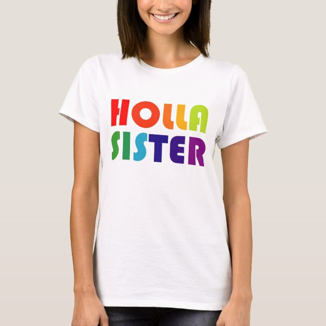 Hollasyster T-shirt (Framsida)
