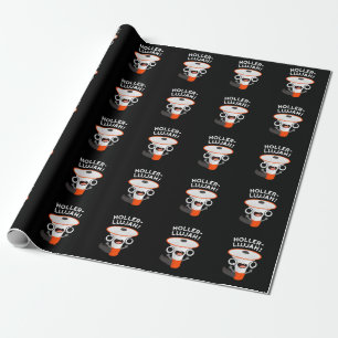 Holler-llujah Funny Loud Hailer Pun Mörk BG Presentpapper