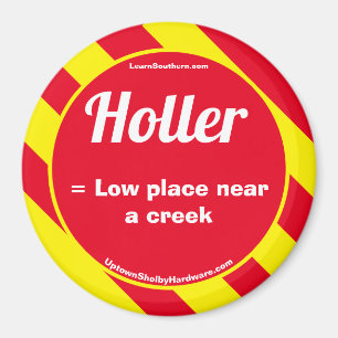 Holler Red/Gult Magnet