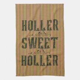 Holler Sweet Holler Rustik Landsbygd Kökshandduk