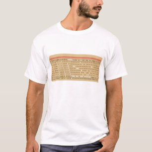 Hollerith Card Manar T-shirt
