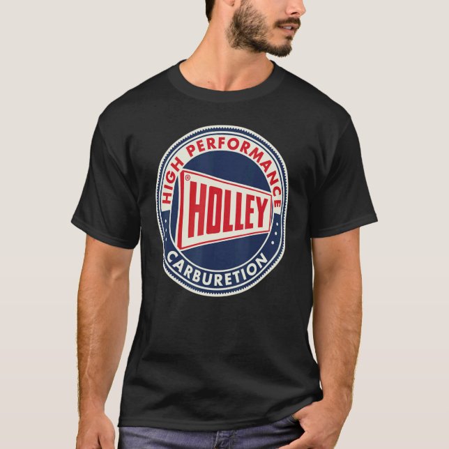 Holleys High Performance Carburetion T Shirt (Framsida)