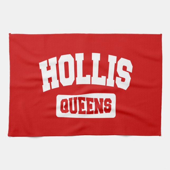 Hollis, Queens, NYC Kökshandduk (Horisontell)