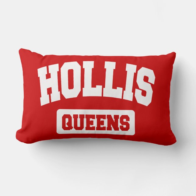 Hollis, Queens, NYC Lumbarkudde (Framsida)