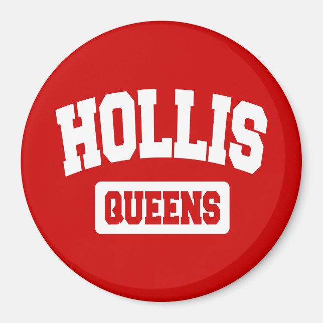 Hollis, Queens, NYC Magnet (Framsidan)