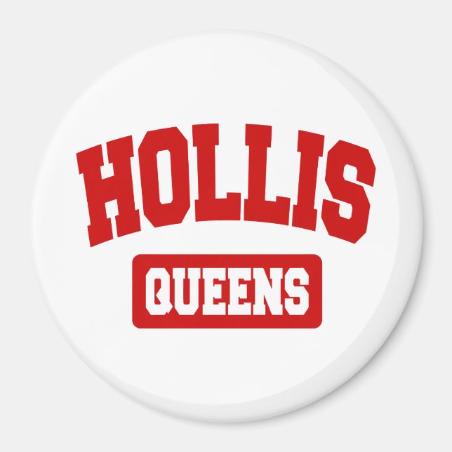 Hollis, Queens, NYC Magnet (Framsidan)