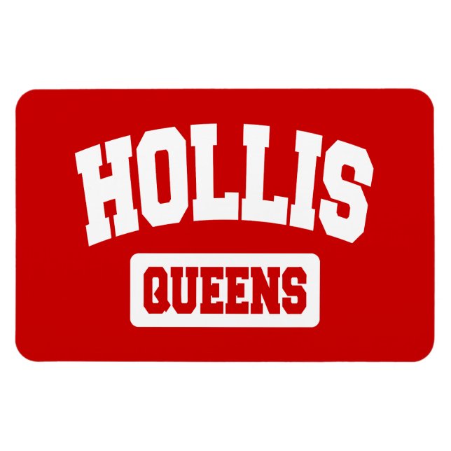 Hollis, Queens, NYC Magnet (Horisontell)