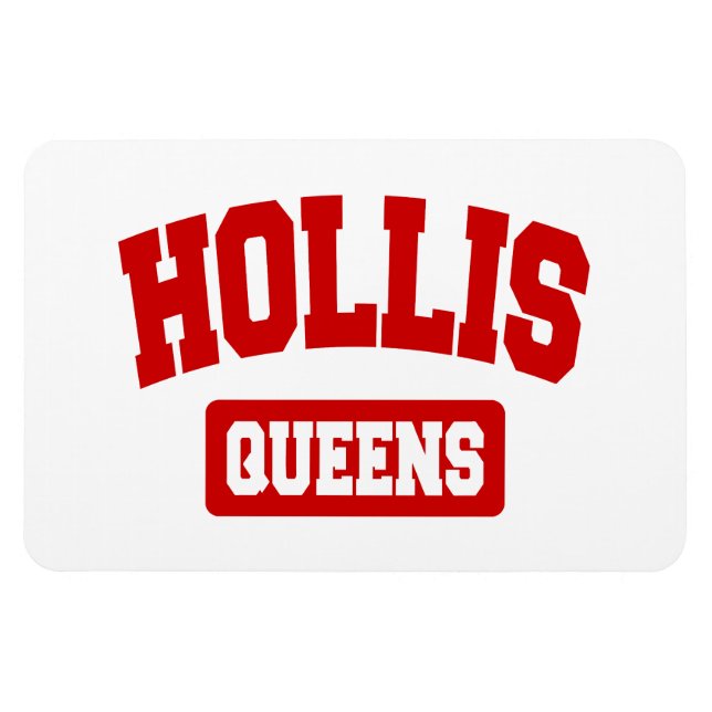 Hollis, Queens, NYC Magnet (Horisontell)