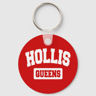 Hollis, Queens, NYC Nyckelring