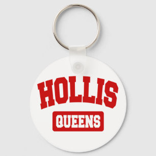 Hollis, Queens, NYC Nyckelring