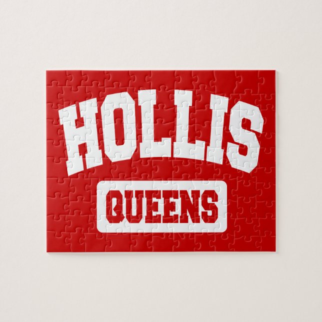 Hollis, Queens, NYC Pussel (Horisontell)