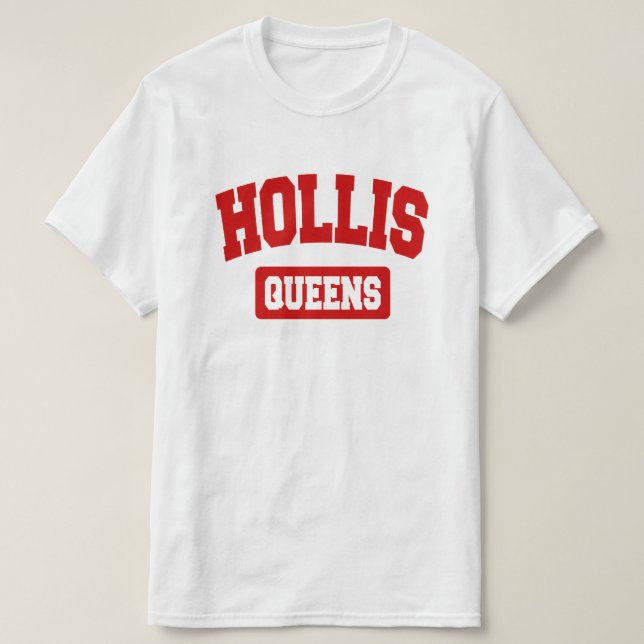 Hollis, Queens, NYC Tee (Design framsida)