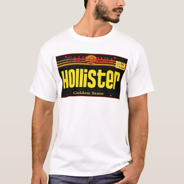 Hollister,Ca - T-Shirt (Framsida)